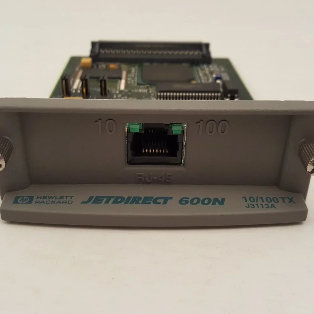 HP JetDirect 600N Print Server J3113A | J3113-60002 | DOM 07/2000 USED